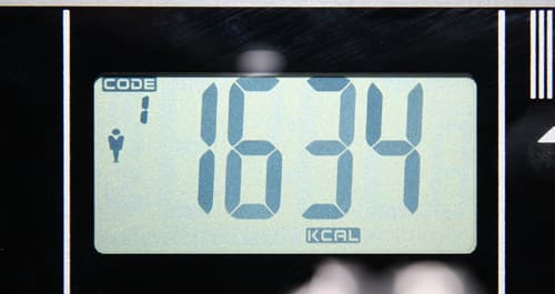 Напольные весы Unit UBS-2056. Дисплей