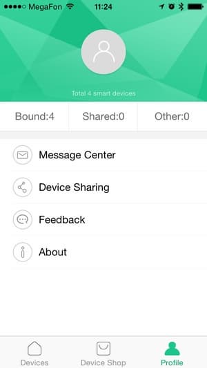 Программа Xiaomi Smart Home