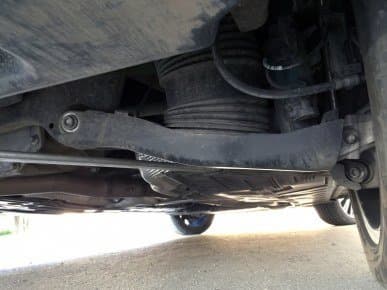 Пневморессора задней подвески