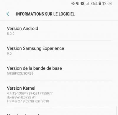 Смартфон Samsung Galaxy Note8 получил обновление до Android Oreo раньше времени