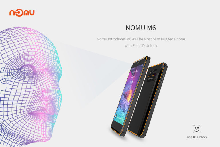 Nomu M6 — самый тонкий защищенный смартфон с поддержкой Face ID