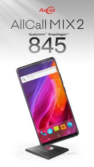 По слухам, старшая версия смартфона AllCall Mix 2 получит SoC Snapdragon 845