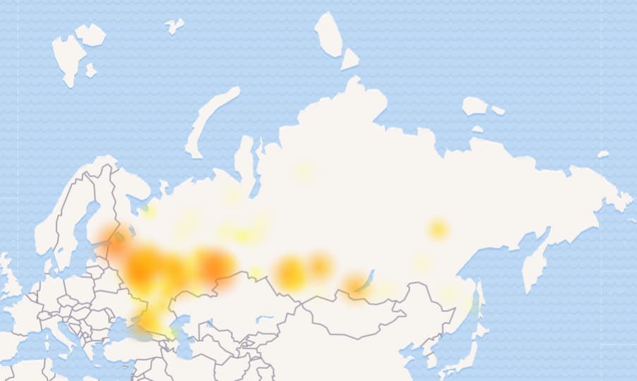Обвал Рунета продолжается — пришла очередь сети «ВКонтакте» 