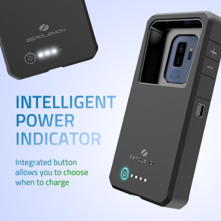 Новый чехол ZeroLemon для смартфонов Samsung Galaxy S9 оснащается аккумулятором ёмкостью 8000 мА·ч