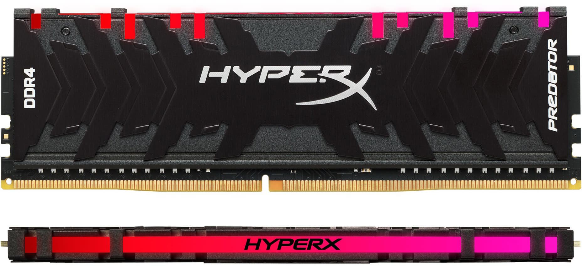 Начались поставки модулей памяти HyperX Predator DDR4 RGB с синхронизацией подсветки по инфракрасному каналу