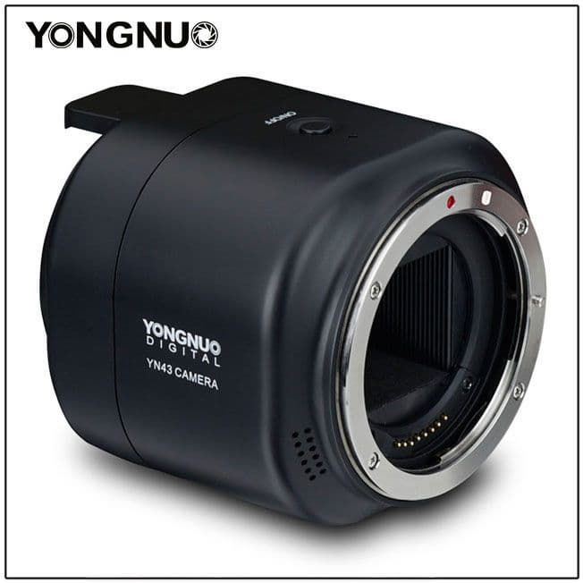 Камера Yongnuo YN43 объединяет датчик изображения формата Four Thirds, объективы Canon и смартфоны