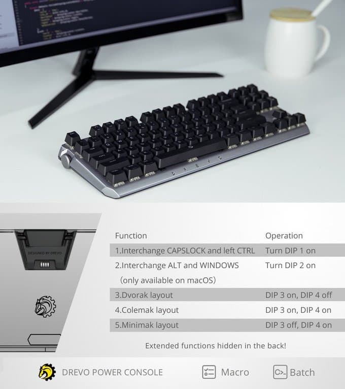 На выпуск клавиатуры DREVO BladeMaster собрано более 420 000 долларов