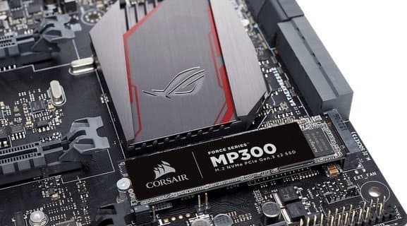 Бюджетные SSD Corsair MP300 типоразмера M.2 поддерживают NVMe
