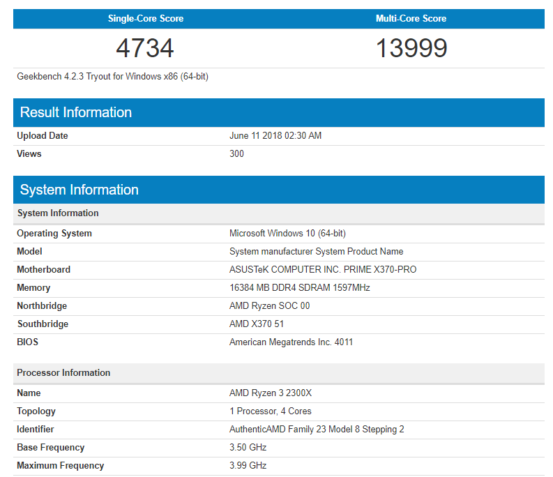 Процессоры Ryzen 3 2300X и Ryzen 5 2500X будут работать на частотах до 4 ГГц 