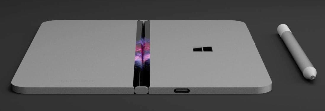 Дизайнер попытался воссоздать внешний вид планшета Andromeda по недавним патентам