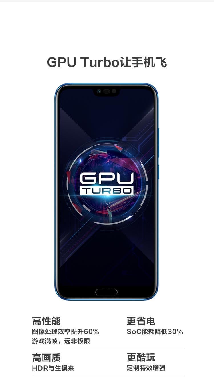 Анонсированы продажи смартфона Honor 10 GT с 8 ГБ оперативной памяти