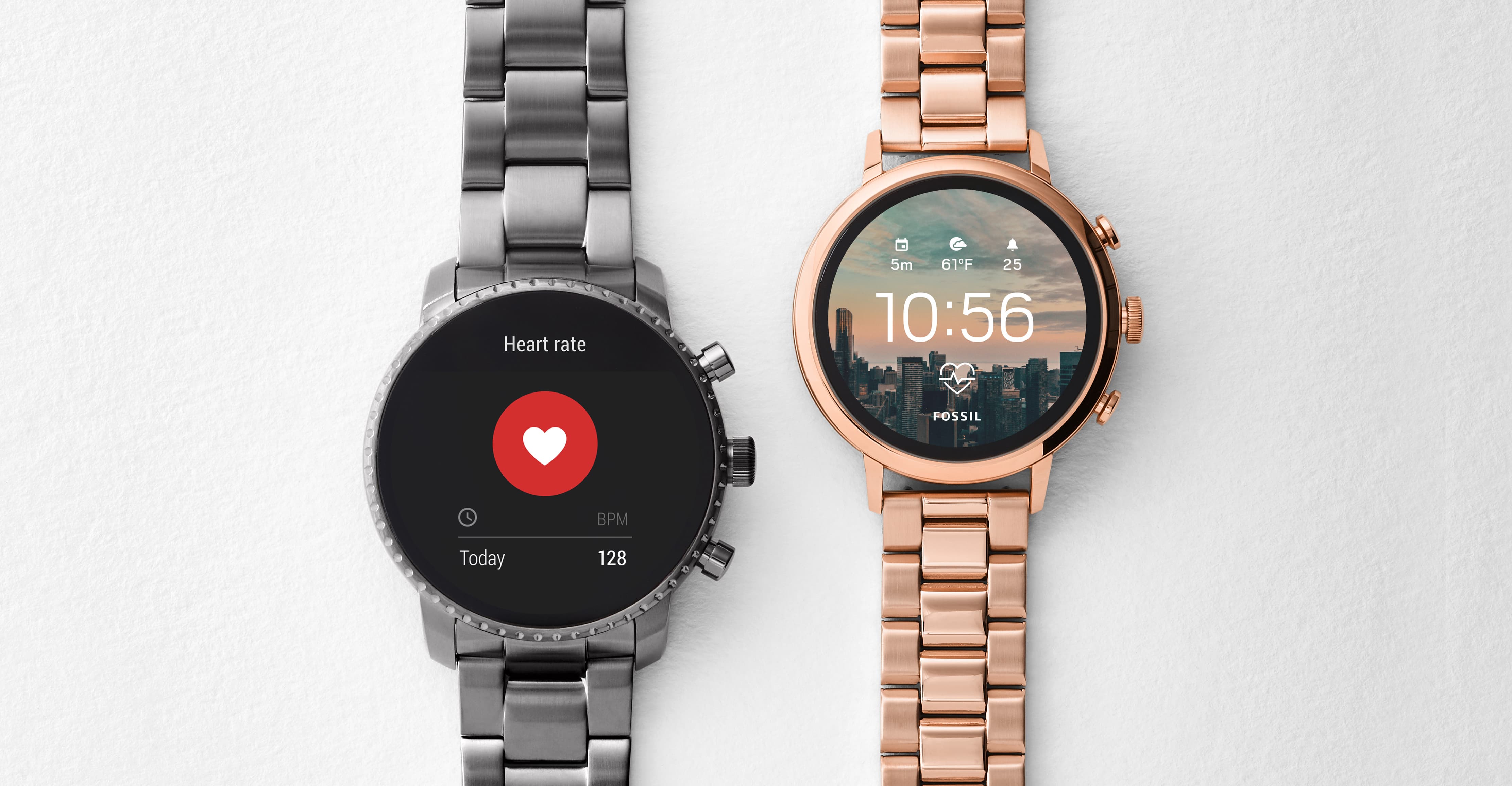 Производитель относит умные часы Venture HR и Explorist HR к четвертому поколению линейки Fossil Q 