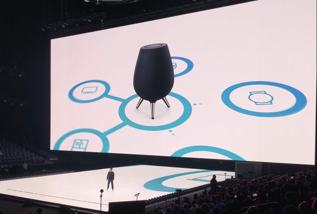 Умная колонка Samsung Galaxy Home получит 6 динамиков AKG и 8 микрофонов, детальный анонс состоится в ноябре