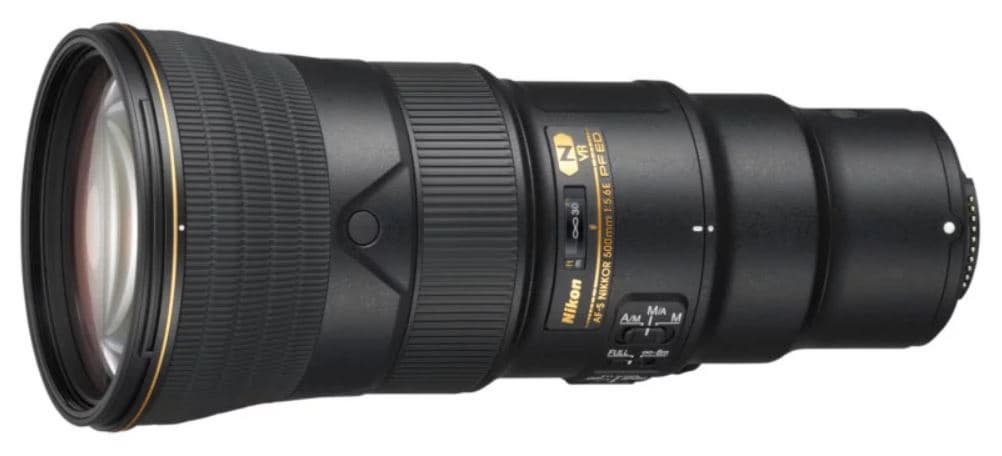 Объектив Nikon AF-S Nikkor 500mm f/5.6E PF ED VR оценен в 3600 долларов