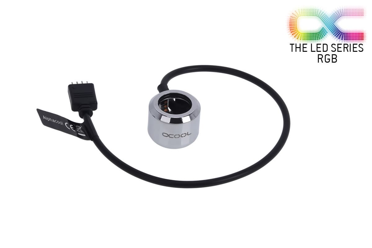 Alphacool Aurora XPX RGB-LED Frame и HardTube RGB-LED Ring позволяют украсить систему жидкостного охлаждения светодиодной подсветкой