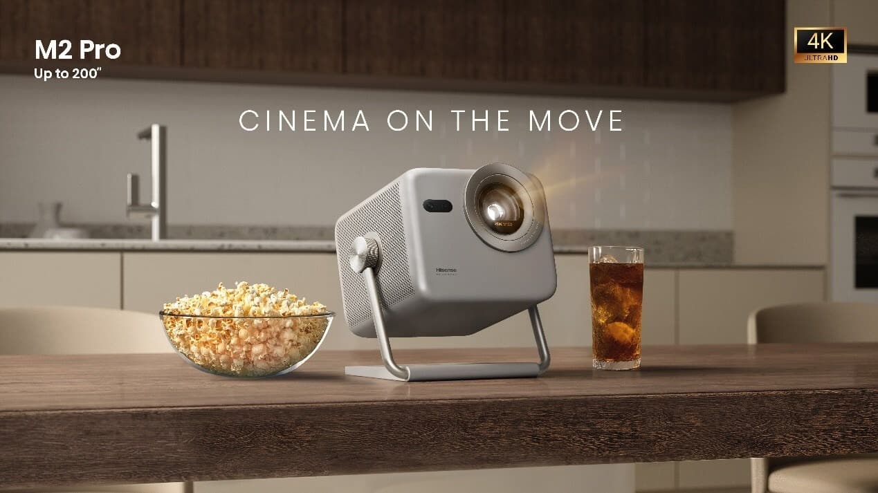 Самый маленький и легкий лазерный проектор 4K с оптическим зумом и диагональю до 200 дюймов. Представлен Hisense M2 Pro