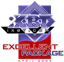 Excellent Package - награда за прекрасную комплектацию модели