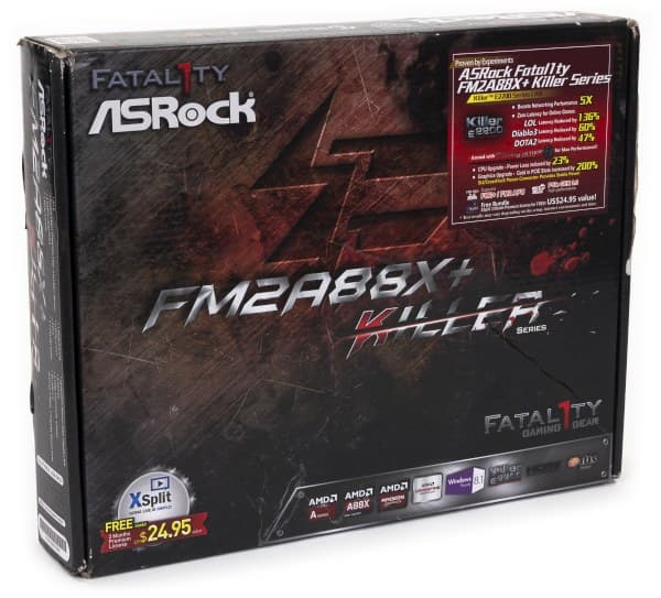 материнская плата ASRock Fatal1ty FM2A88X+ Killer