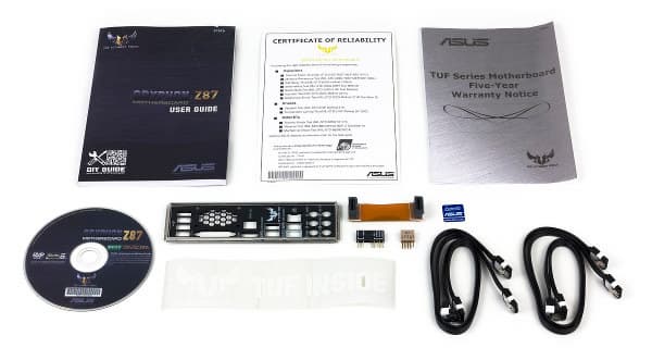 Комплект поставки материнской платы ASUS Gryphon Z87 Комплект поставки материнской платы ASUS Gryphon Z87