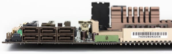 Разъемы SATA материнской платы ASUS Gryphon Z87 Разъемы SATA материнской платы ASUS Gryphon Z87