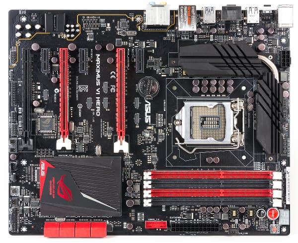 Внешний вид материнской платы Asus Maximus VI Hero