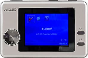 Интерфейс главного меню OC Palm