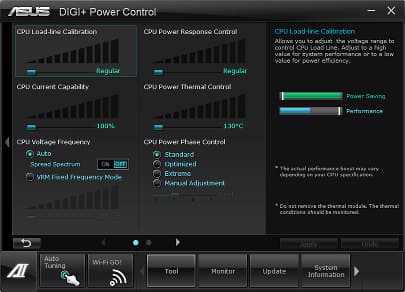 Утилита DIGI+ Power Control
