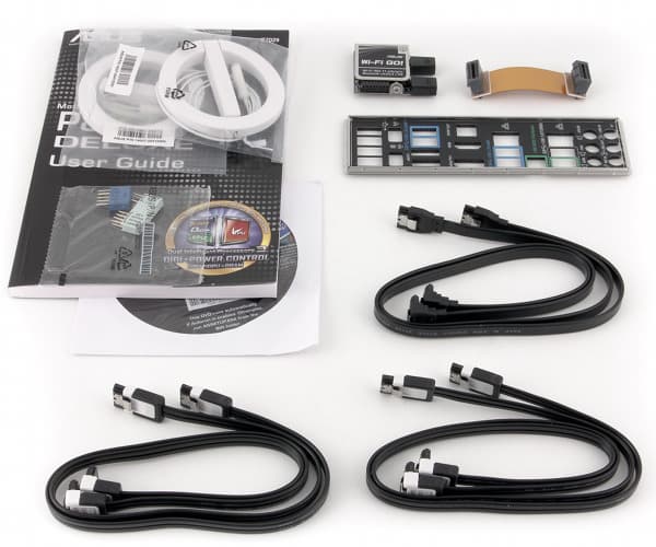 Комплект поставки материнской платы ASUS P8Z77-V Deluxe