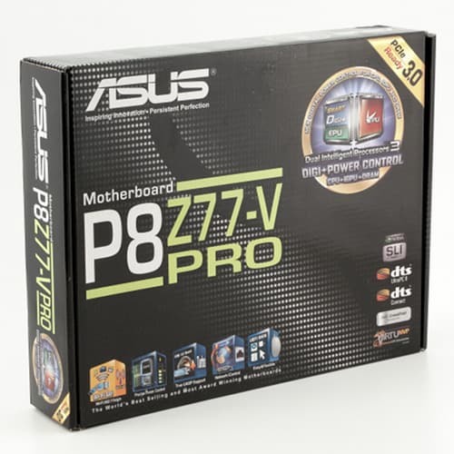 Упаковка материнской платы ASUS P8Z77-V Pro