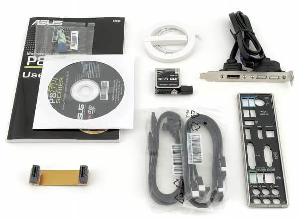 Комплект поставки материнской платы ASUS P8Z77-V Pro