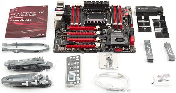 Комплект поставки ASUS Rampage IV Extreme