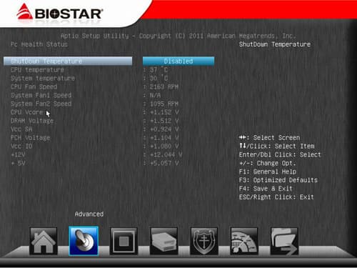 BIOS материнской платы Biostar TPower X79