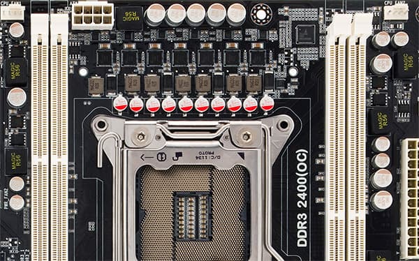 Системная плата ECS X79R-AX Deluxe, преобразователь питания