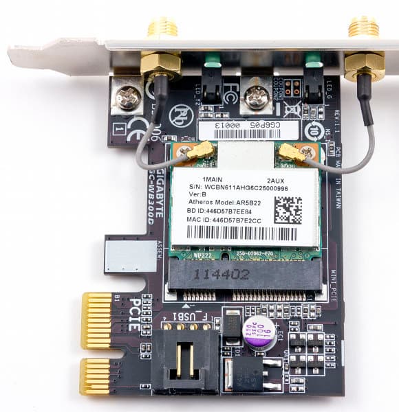 Беспроводной адаптер материнской платы Gigabyte Z77X-UP5 TH