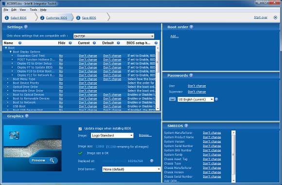 Утилита Intel Integrator Toolkit