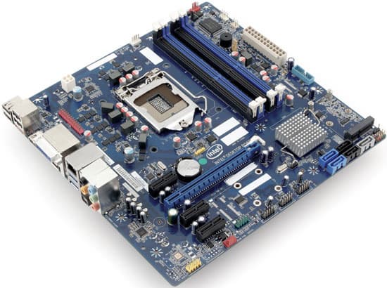 Системная плата Intel DH77EB