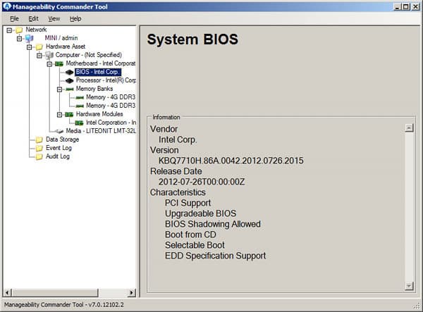 Manageability Developer Tool Kit