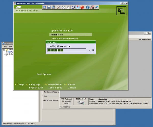 Intel vPro KVM Remote Mount