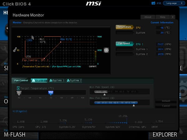 BIOS материнской платы MSI H87M-G43 BIOS материнской платы MSI H87M-G43
