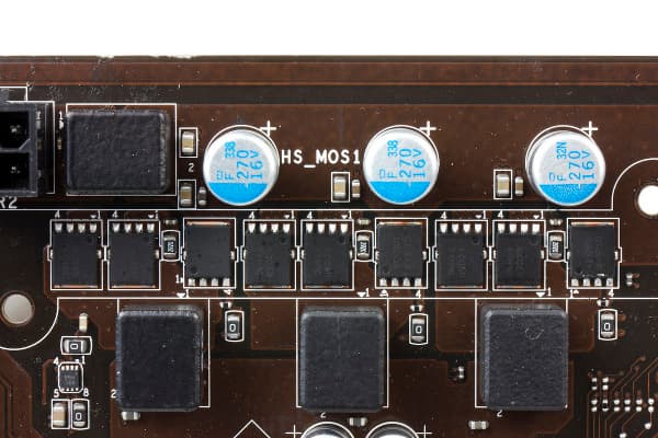 Система питания материнской платы MSI H87M-G43 Система питания материнской платы MSI H87M-G43