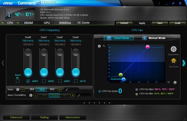Программное обеспечение материнской платы MSI H87M-G43 Программное обеспечение материнской платы MSI H87M-G43