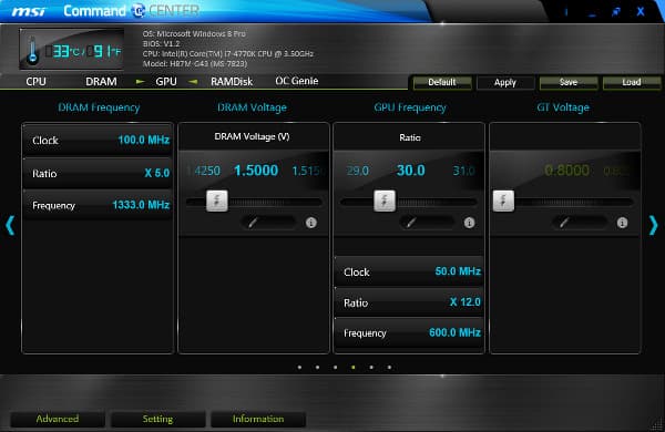 Программное обеспечение материнской платы MSI H87M-G43 Программное обеспечение материнской платы MSI H87M-G43