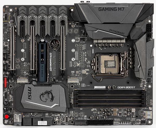 обзор материнской платы MSI Z270 Gaming M7
