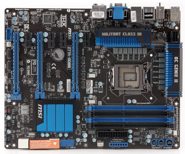 Материнская плата MSI Z77A-GD80