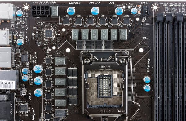 Система питания материнской платы MSI Z77A-GD65 Gaming