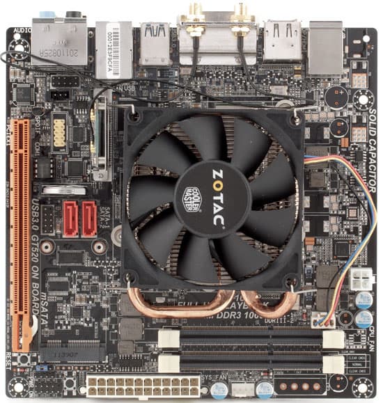 Системная плата Zotac D2700-ITX WiFi Supreme