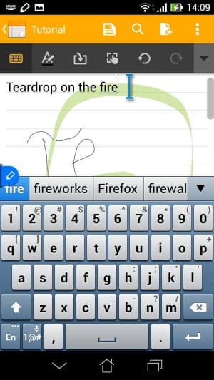 Работа со стилусом Asus Fonepad Note 6