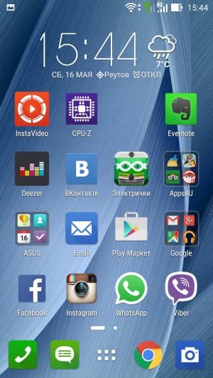 Операционная система Asus Zenfone 2 ZE551ML