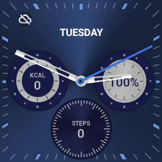 Снимок экрана Asus ZenWatch 2