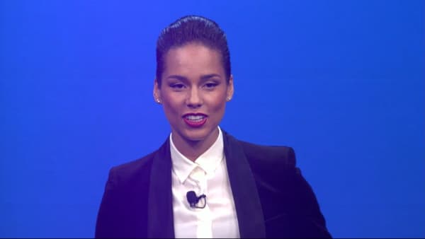 Алишия Кис на презентации BlackBerry 10